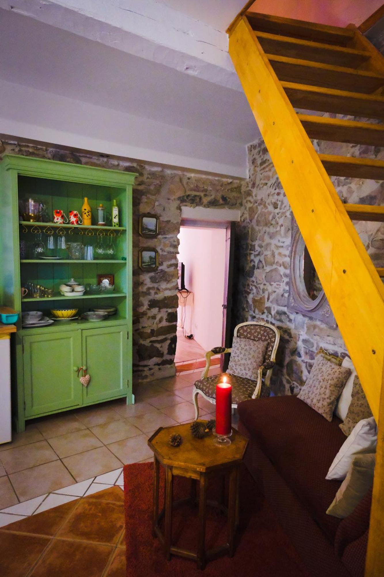 Le Gite De Sainte Valiere Piscine Et Spa Exteriör bild